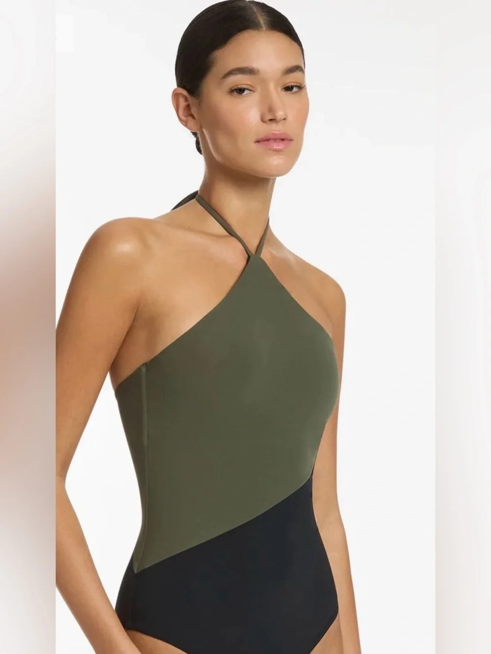 JETS Australia JETS Versa High Neck Halter One Piece Size 4 NEW